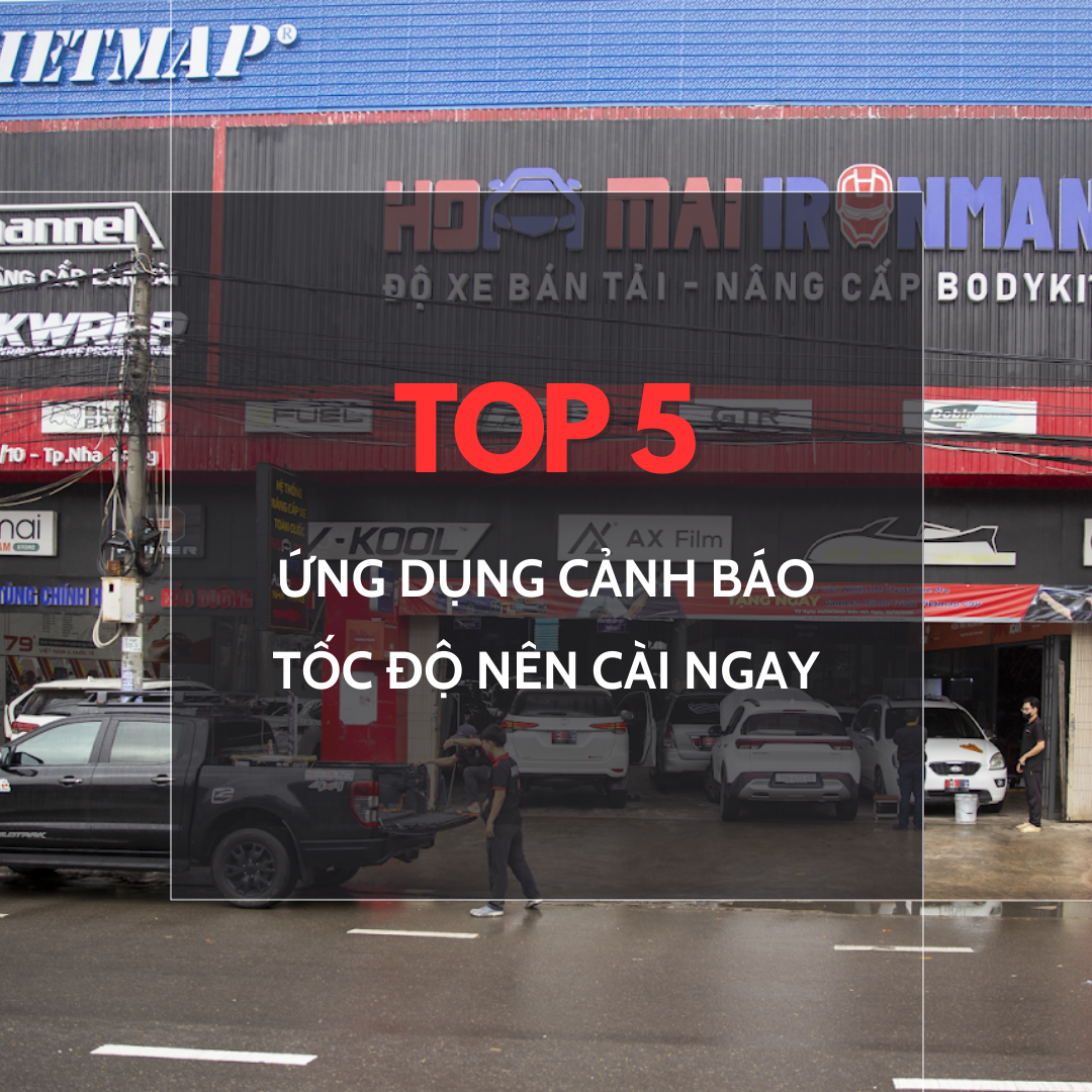 Lái Xe Không Muốn Dính Phạt Nguội? 5 Ứng Dụng Cảnh Báo Tốc Độ Nên Cài Ngay